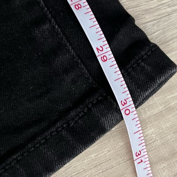 Liverpool Women’s the Straight Pull On Jeans in Black Rinse | 0/26 - Picture 7 of 8